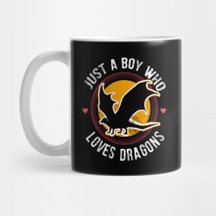 Just a boy who loves dragons Mug